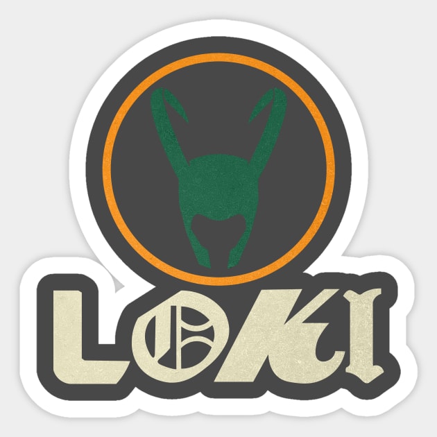 God of Mischief ( Loki ) Sticker by letzdoodle